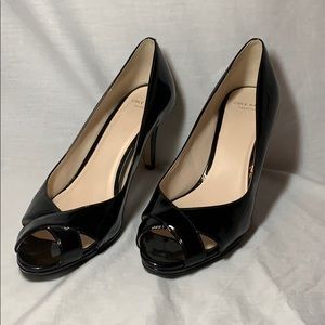 Cole Haan Lena OT.PUMP.75.II Black Patent 7B